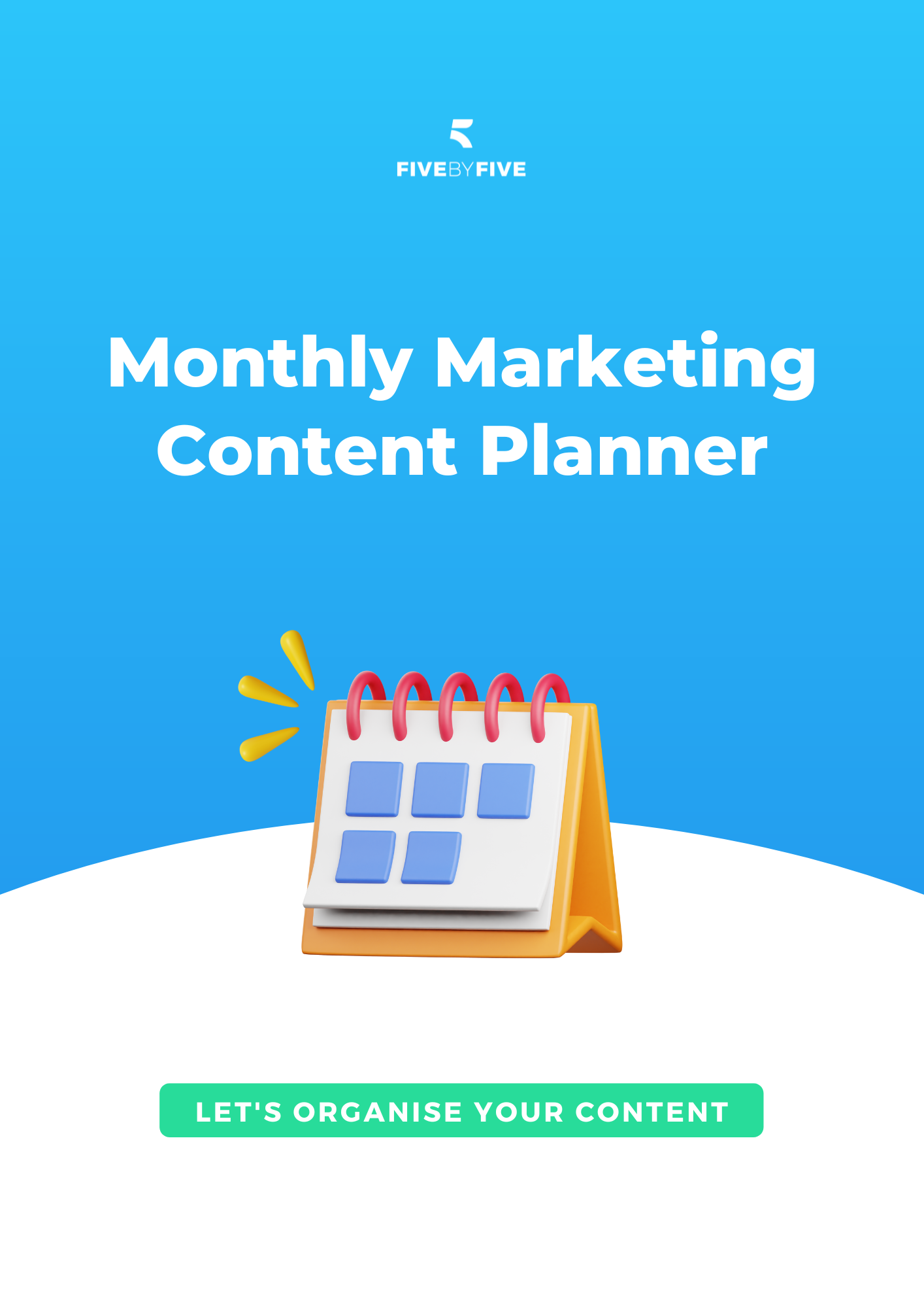 Free Download Marketing Content Calendar